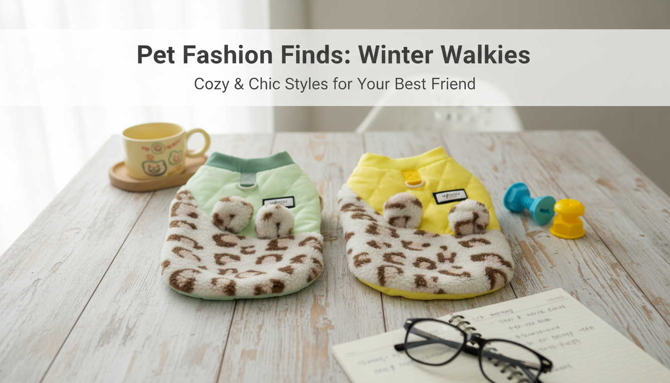 Cozy Leopard Plush Pet Coat: Warm Layer for Dogs & Cats