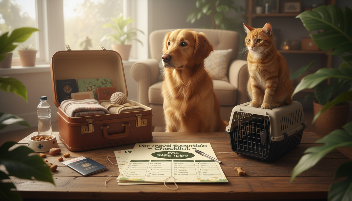 Pet Travel Checklist: Safe Road Trips With Dogs & Cats