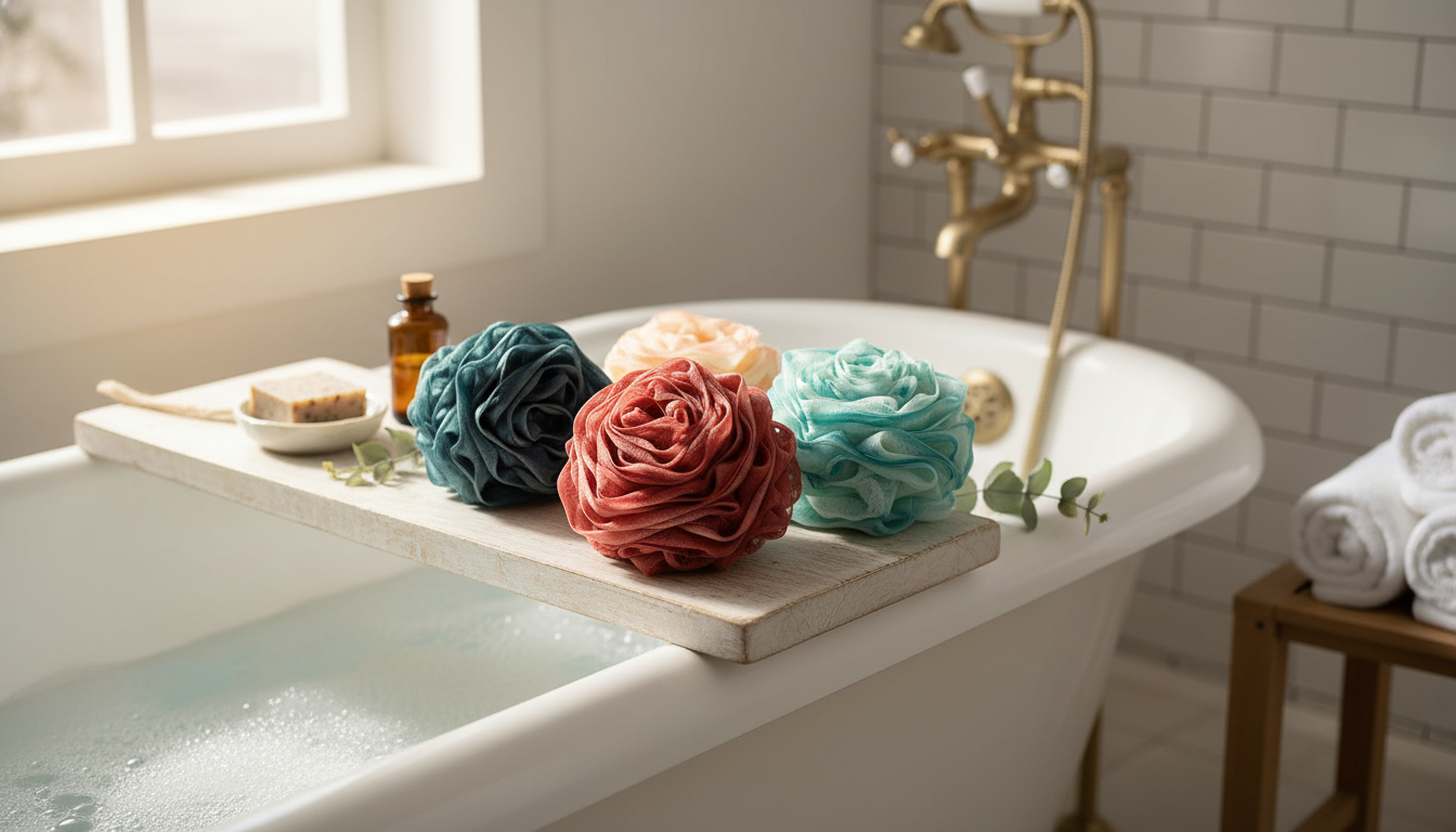 Soft Mesh Bath Pouf Guide: Better Lather & Gentle Exfoliation