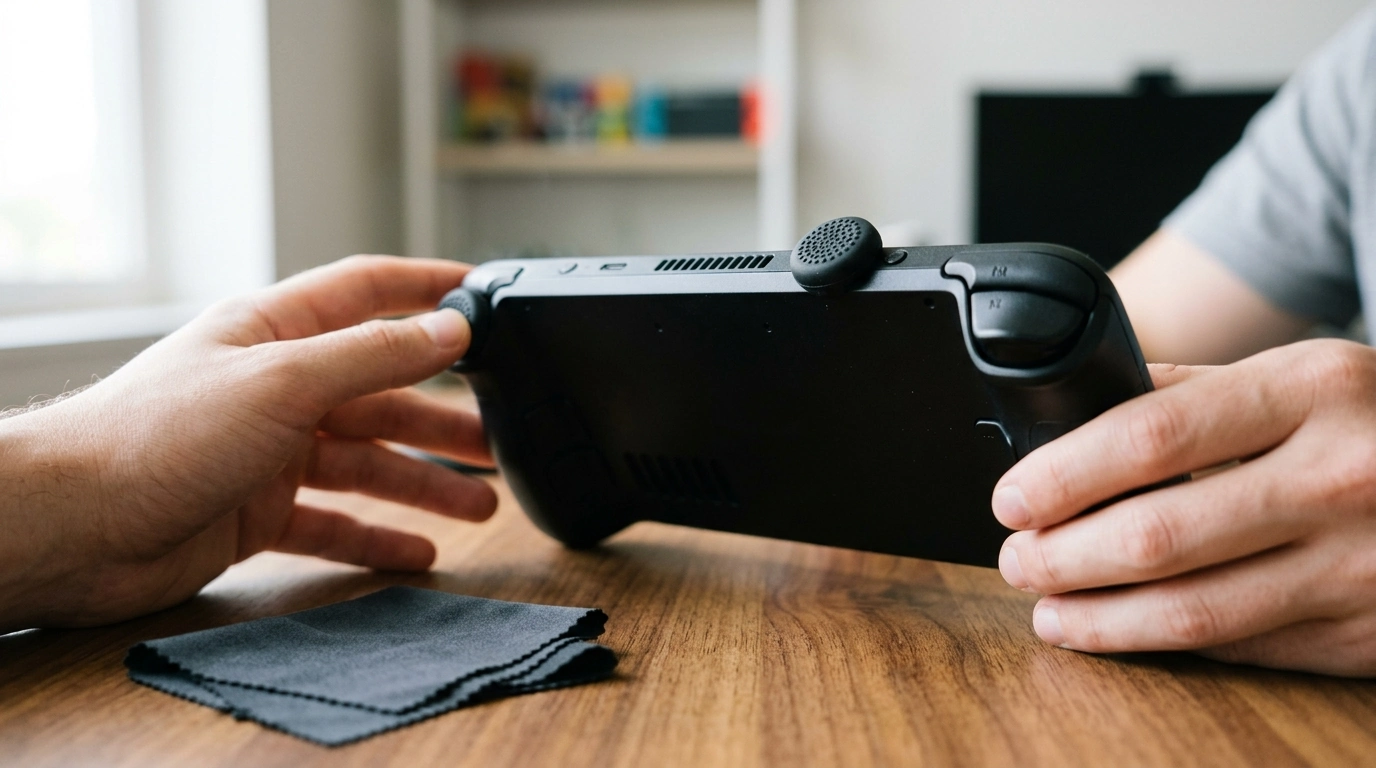 Steam Deck Thumb Grips: Anti-Slip Height-Boost Caps