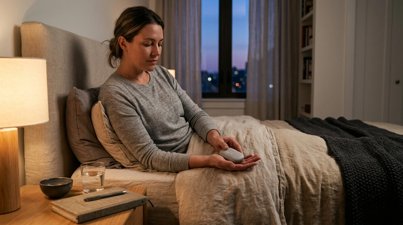 Handheld Pulse Stimulator for Sleep & Anxiety Relief