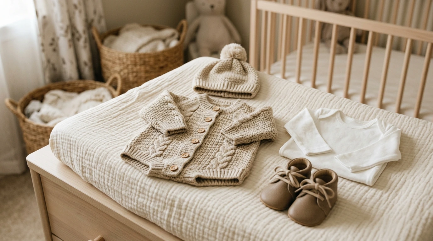 Knit Pom-Pom Romper & Hat Set: Fit, Care, Layering