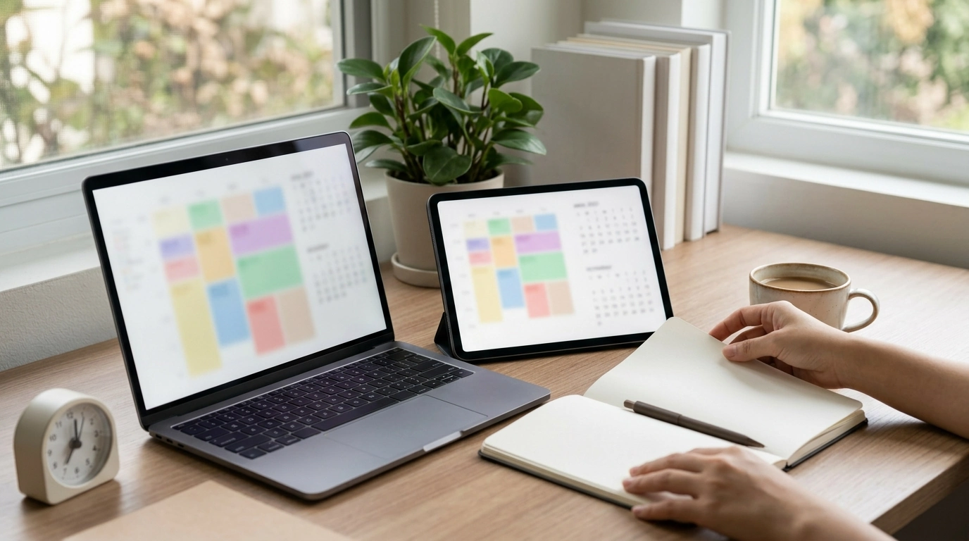 Productivity Blueprint: Goals, Focus Blocks & Routines