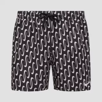 Nike Men’s Black Geometric Lace-Up Swim Trunks Guide