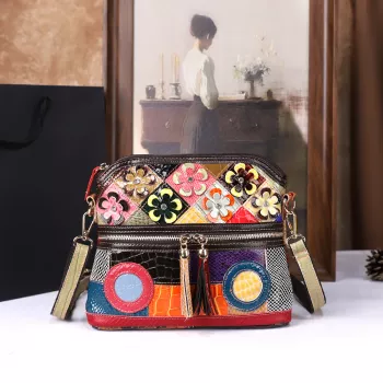 Retro Genuine Leather Women’s Shoulder Bag: Care & Style